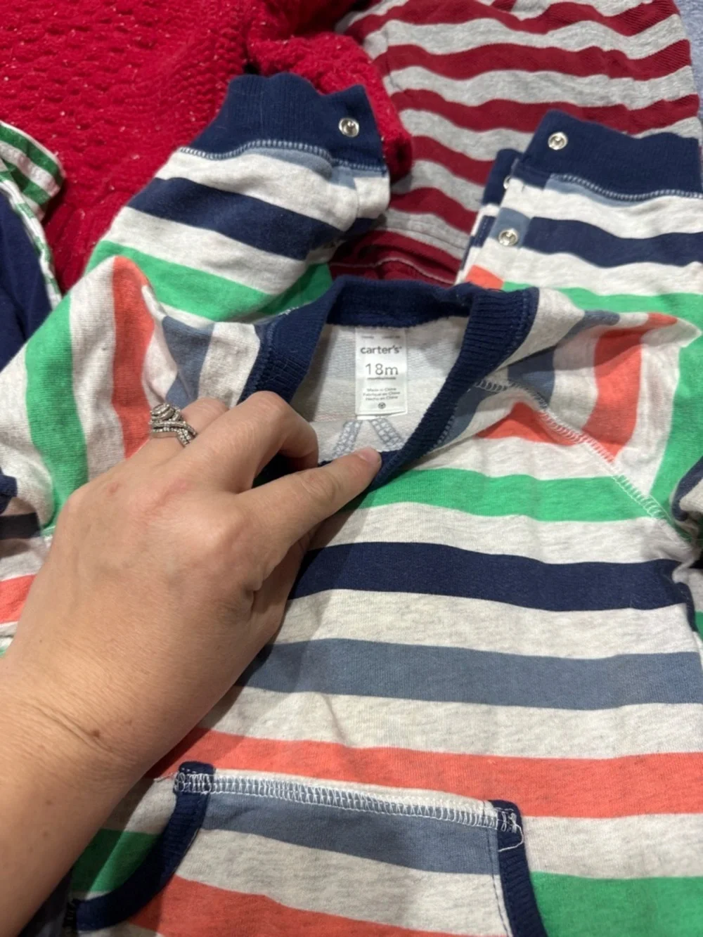 Toddler Boy 18m One Piece Rompers and Long Sleeve Shirts